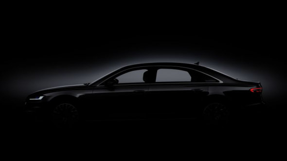 Side View Audi A8 2018